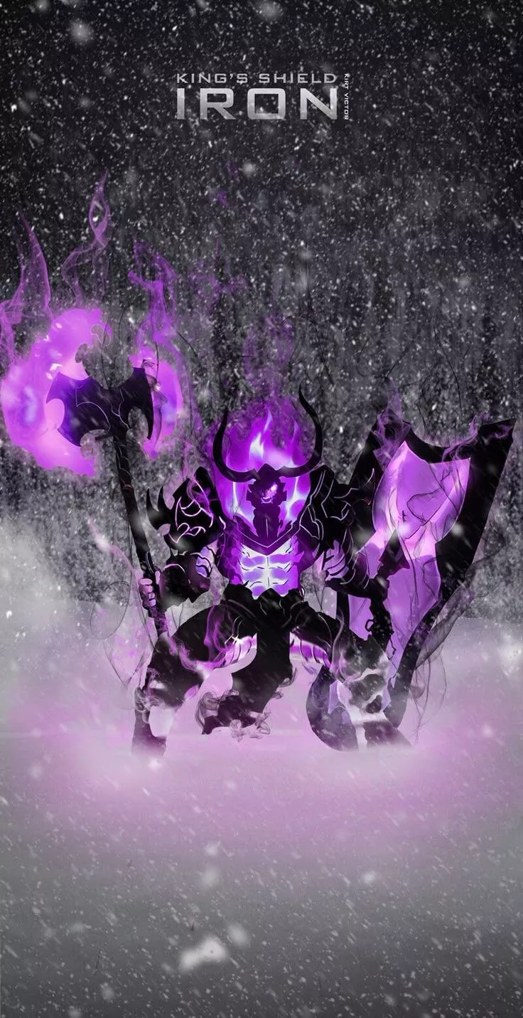 IRON SOLO LEVELING WALLPAPER, Kirt Victor