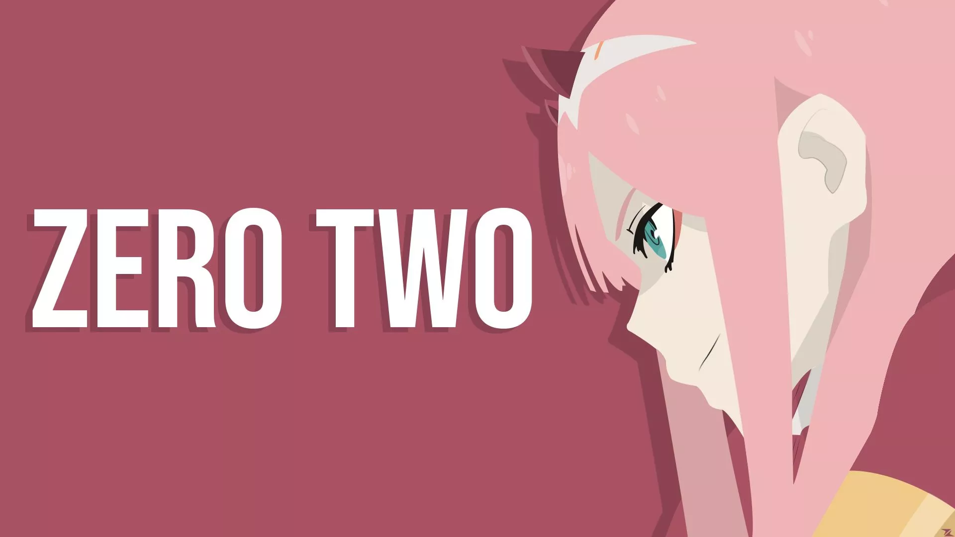 FranXX Zero Two Hiro Closeup