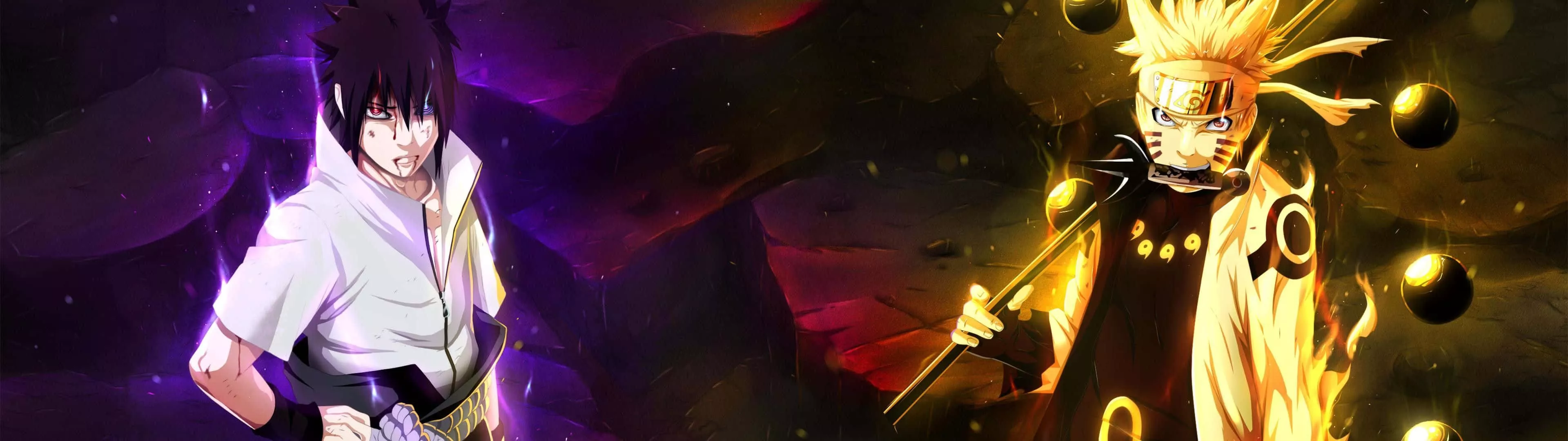 Download Two Anime Characters Standing