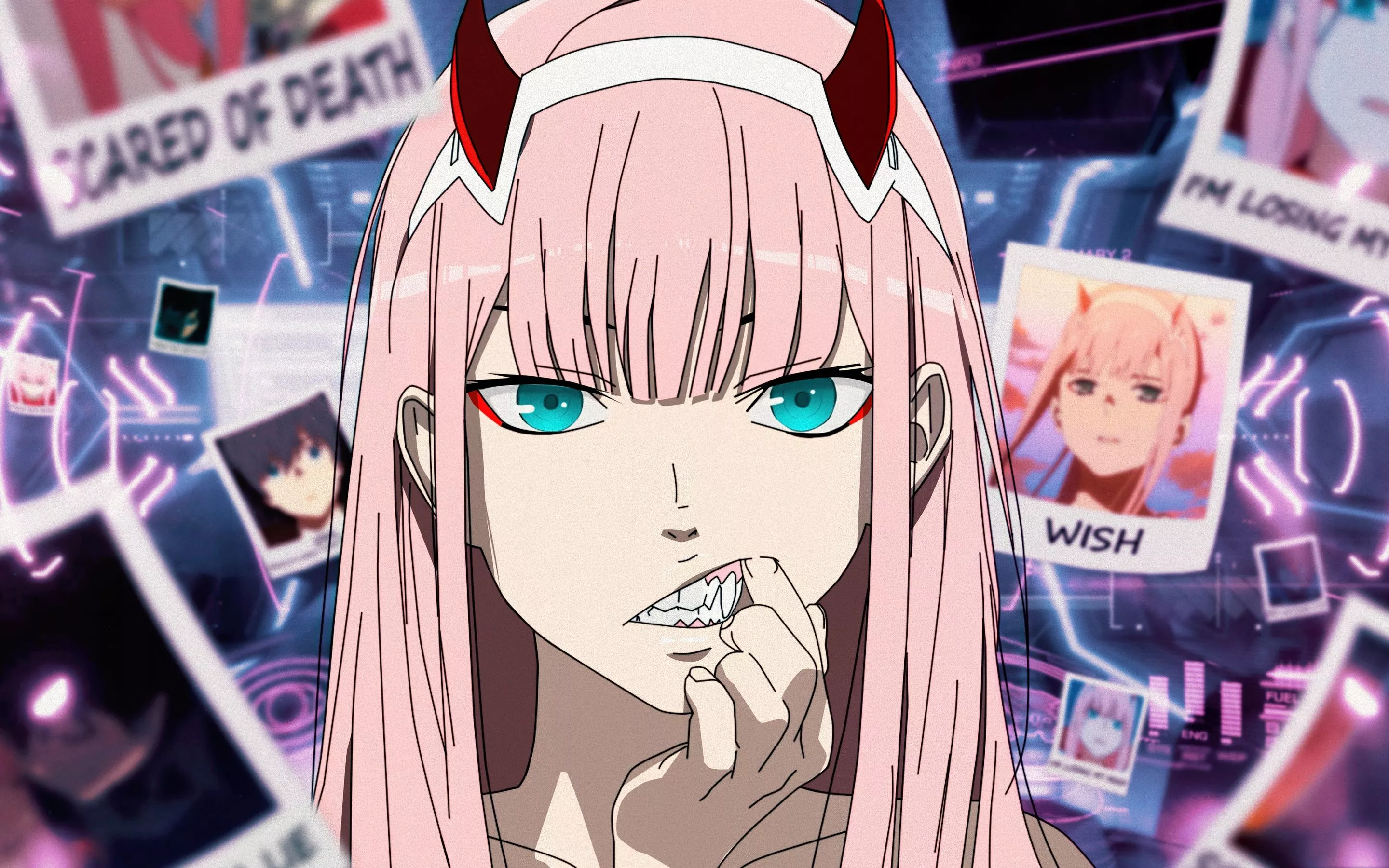 Zero Two Wallpaper 4K, DARLING in