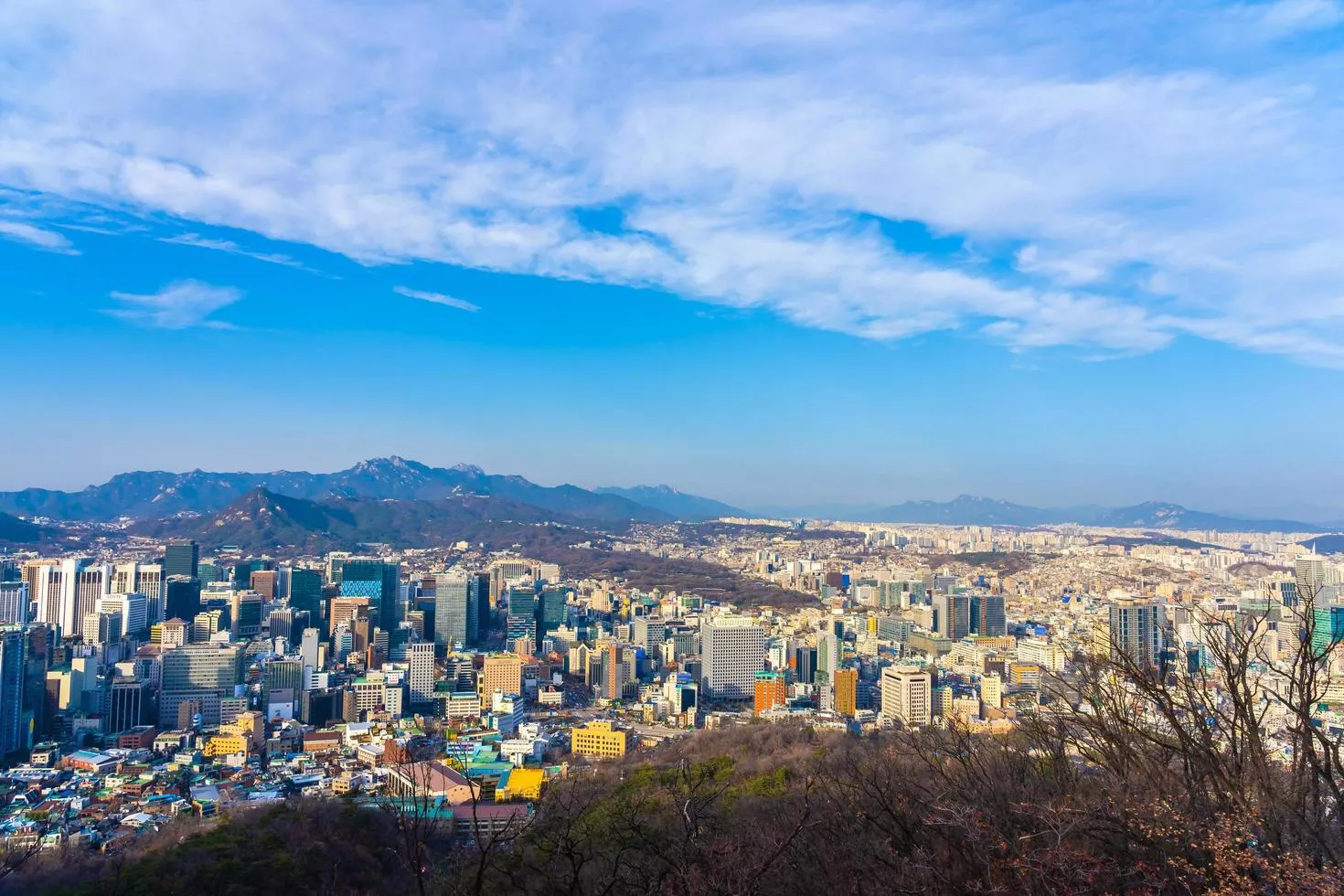 View of Seoul city, South Korea 2057384