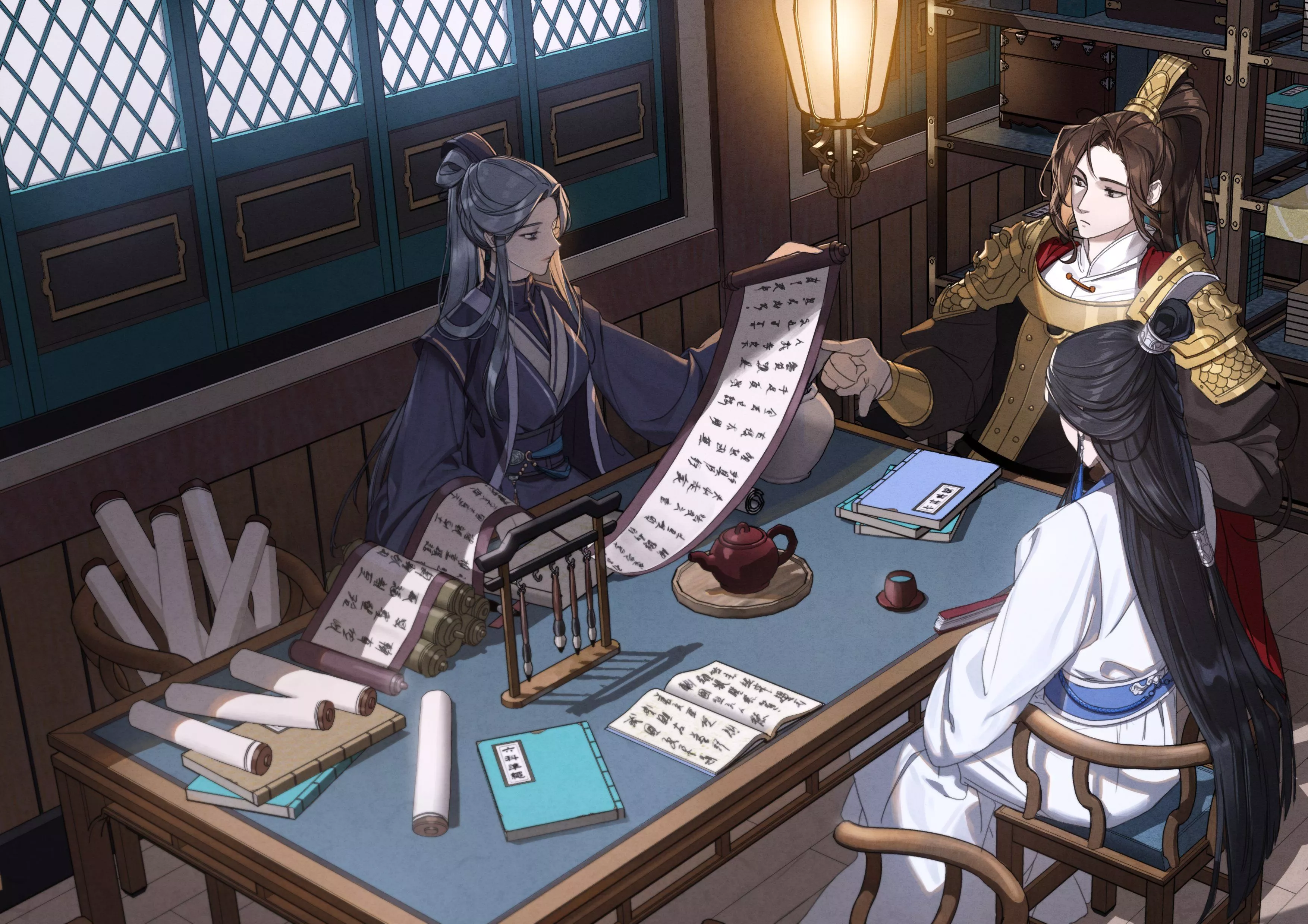 Shi WuDu Anime Tian Guan Ci Fu HD Wallpaper