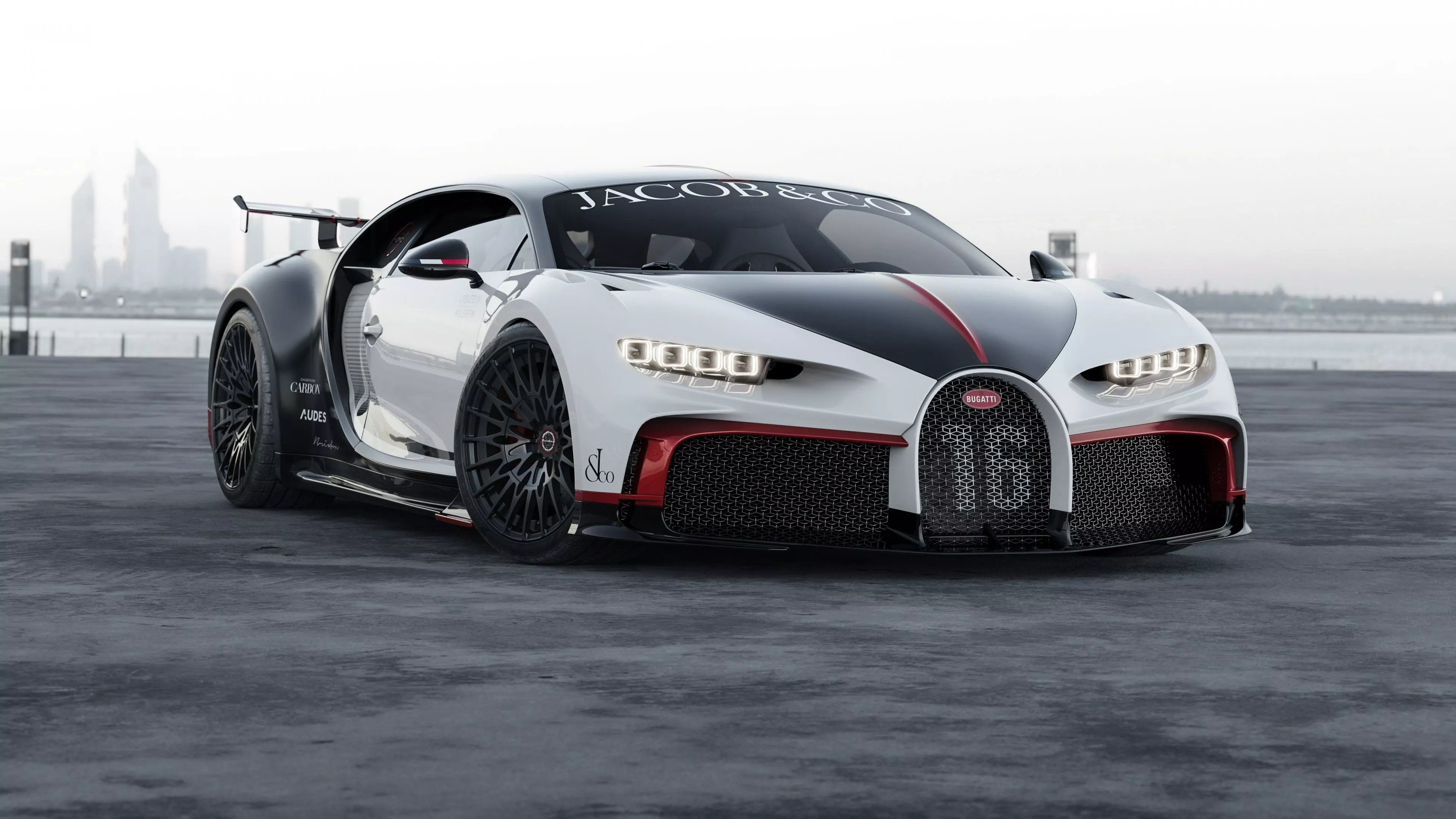 Bugatti Chiron Pur Sport Wallpaper 4K, Custom