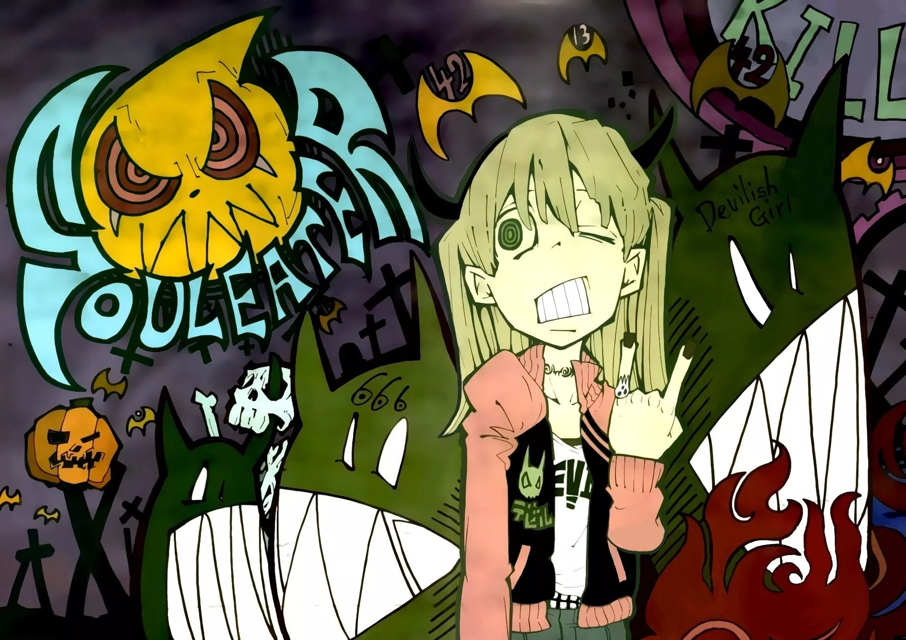 Download Anime Soul Eater Wallpaper