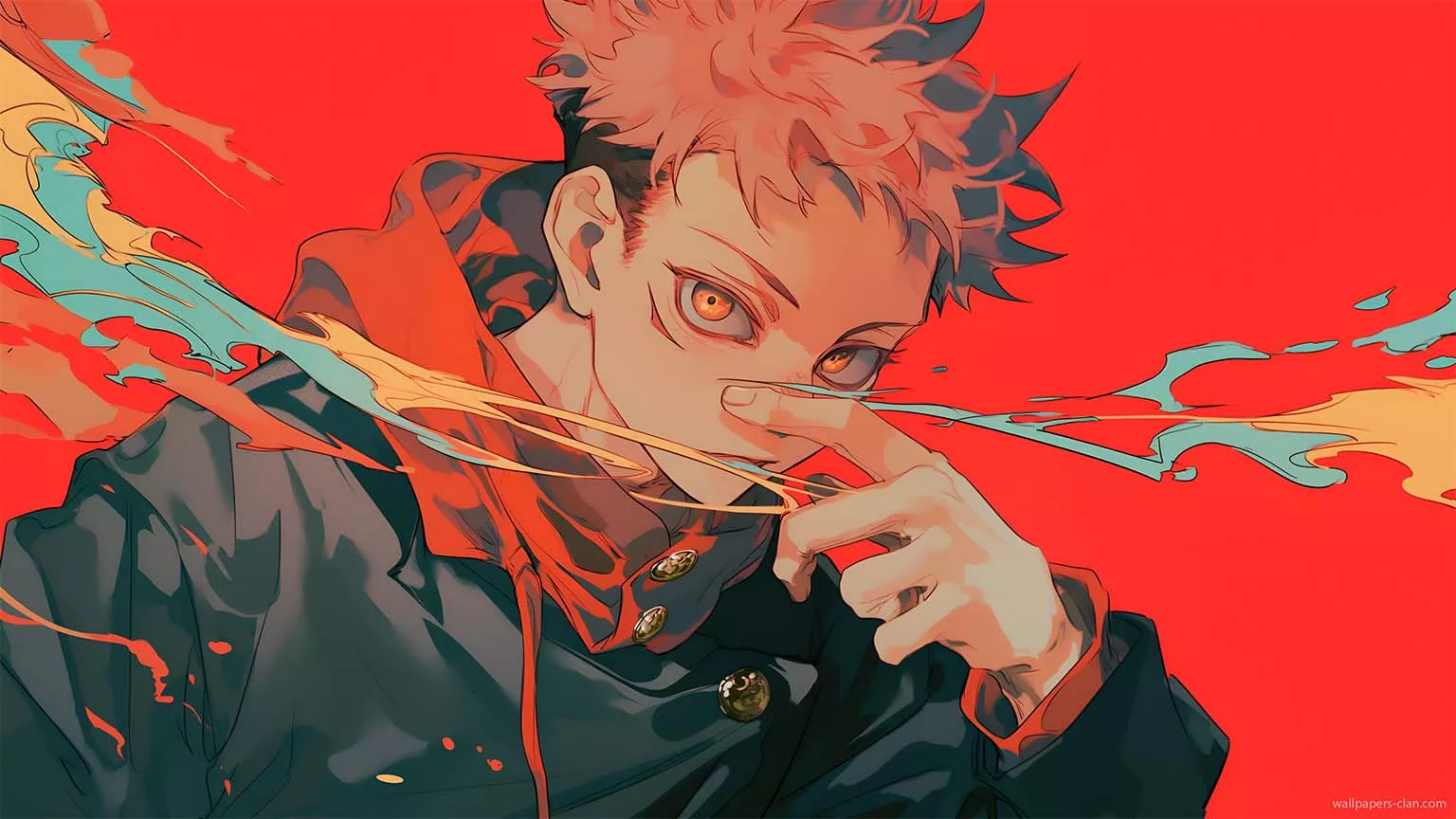 Yuji Itadori Jujutsu Kaisen Red
