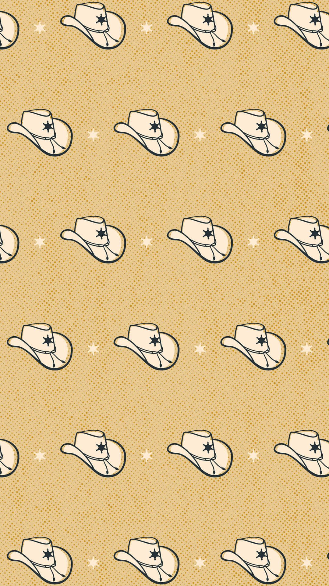 Download Cowboy Hats Pattern Background