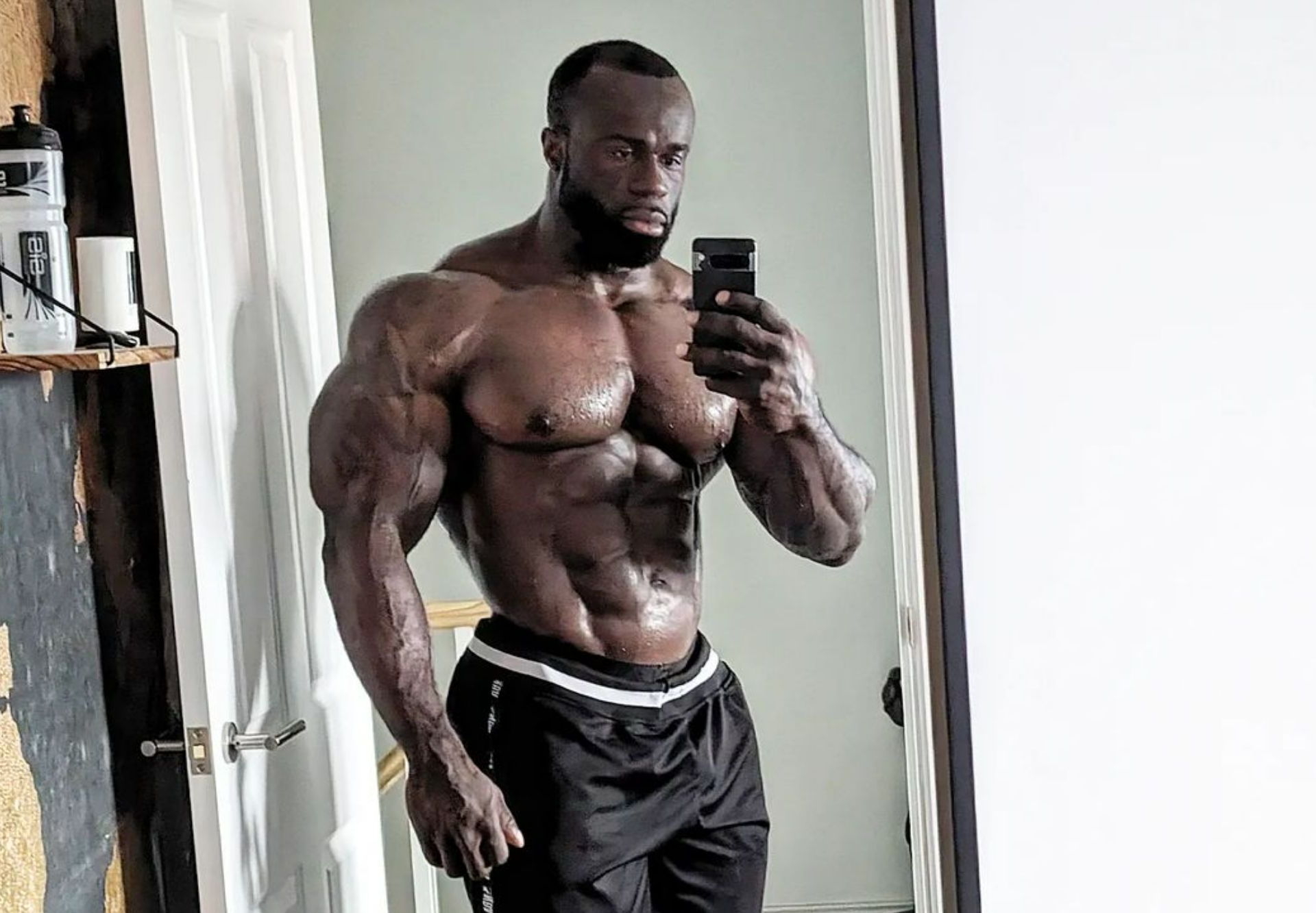 Who is bodybuilder Samson Dauda?
