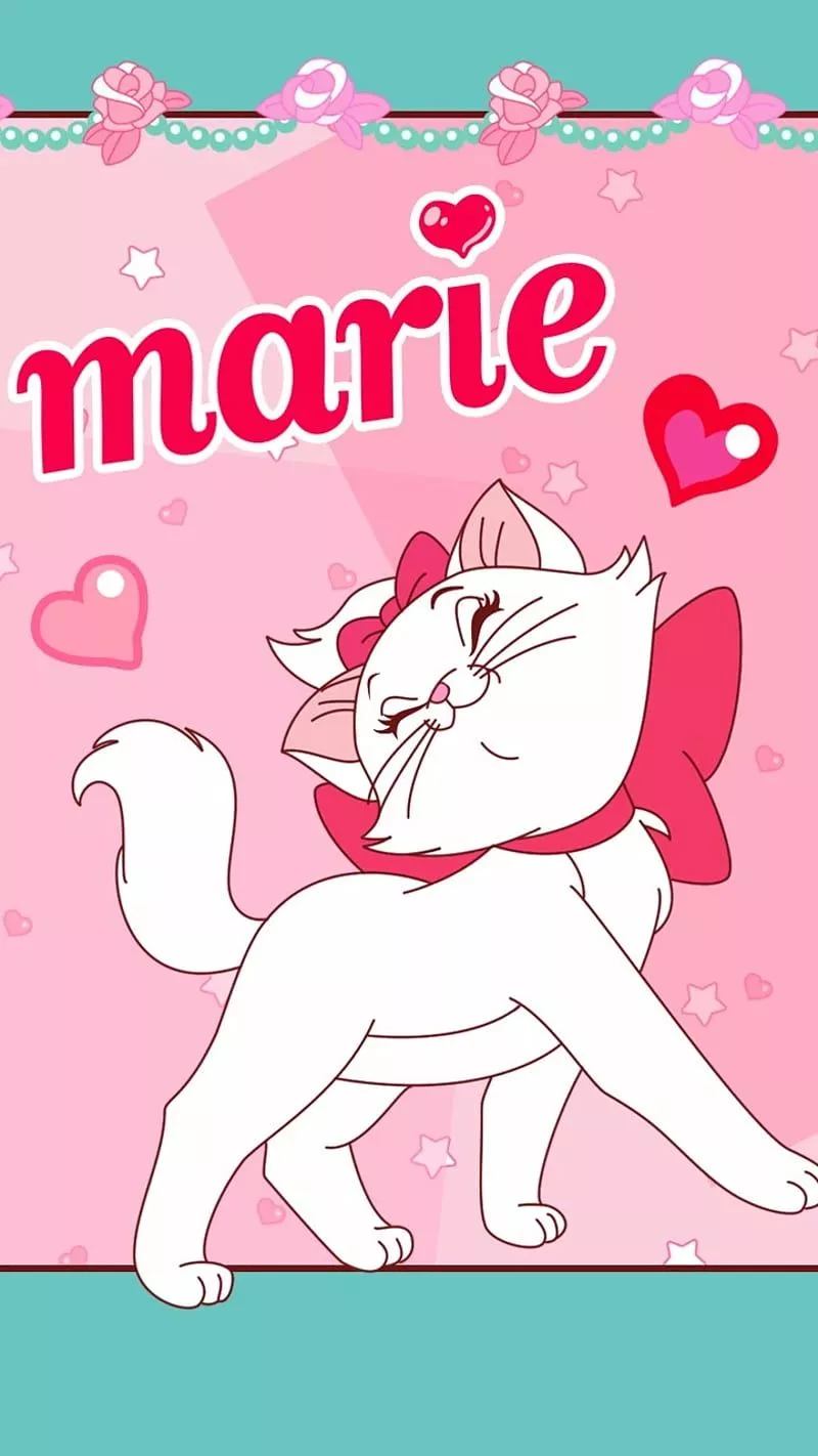 Marie, aristocats, cute, disney, girly