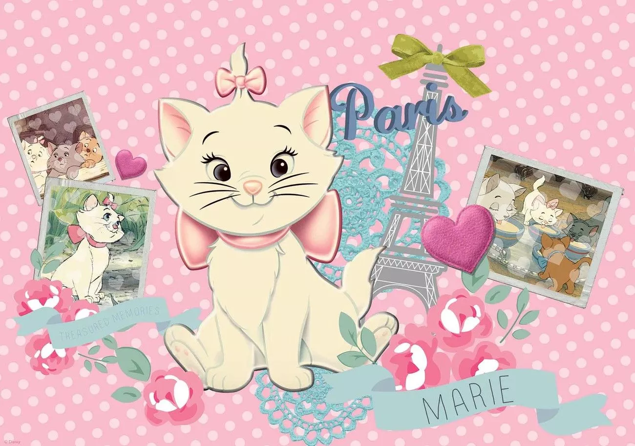 Disney Aristocats Marie Wall Paper