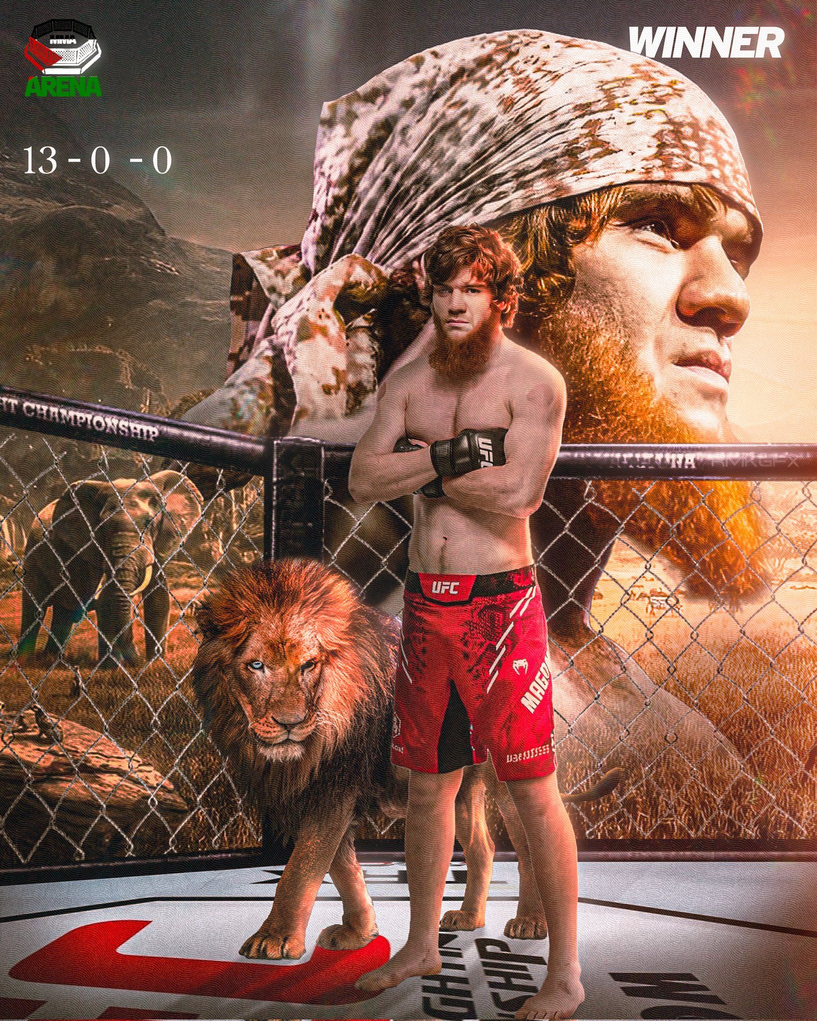 Sharabutdin Magomedov в X: „K.O