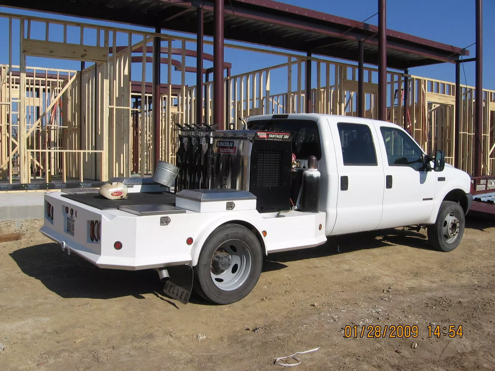 Welding Bed Coming Along