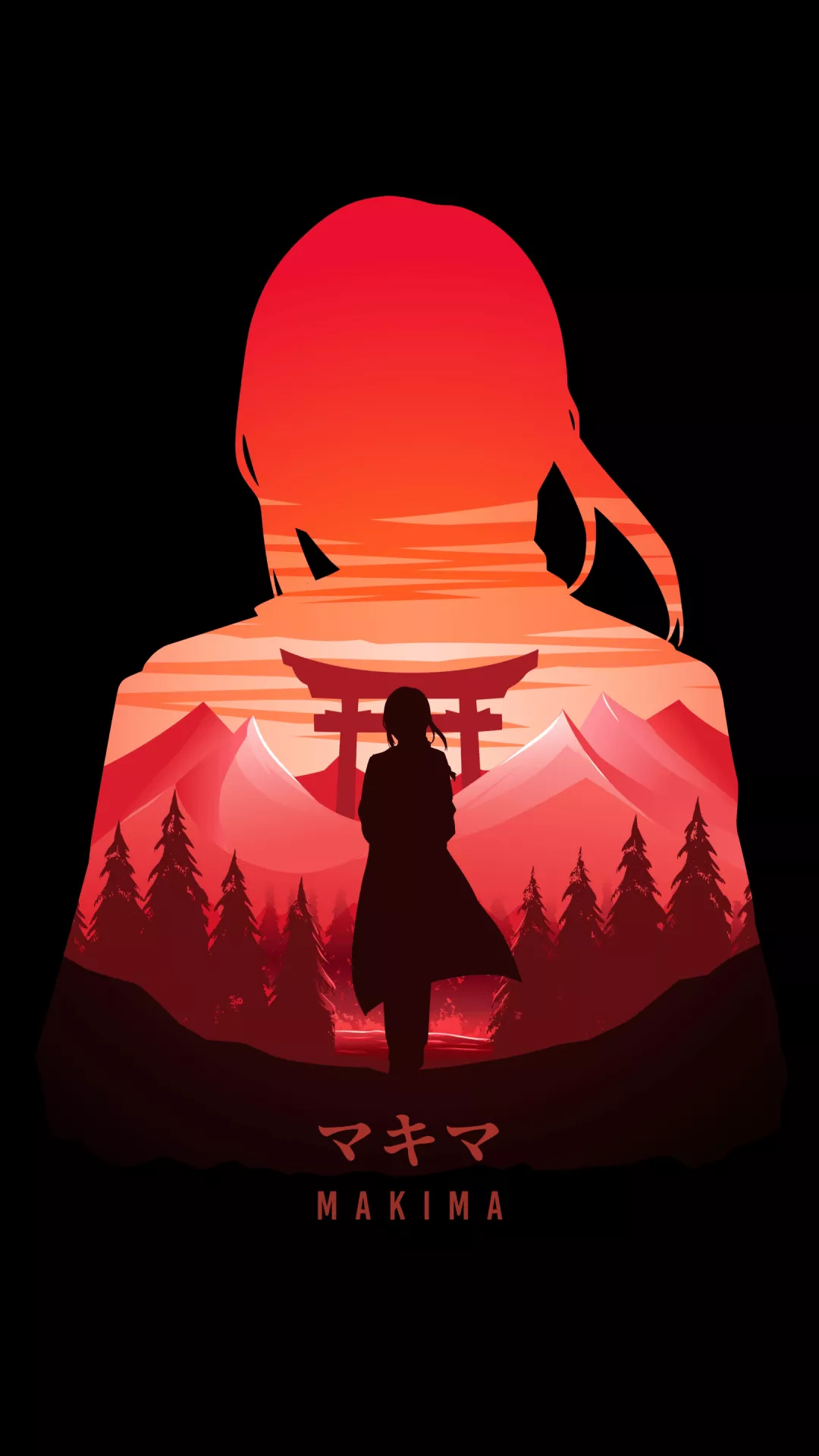 Makima Wallpaper 4K, Chainsaw Man