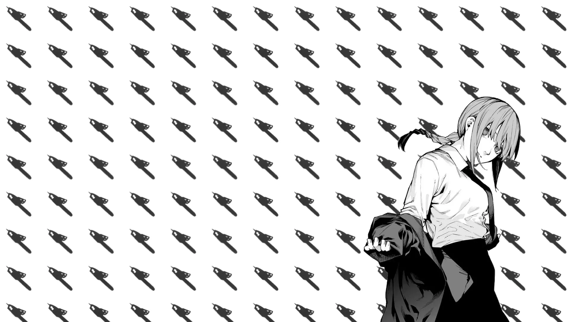 Anime Chainsaw Man Minimalist Anime HD