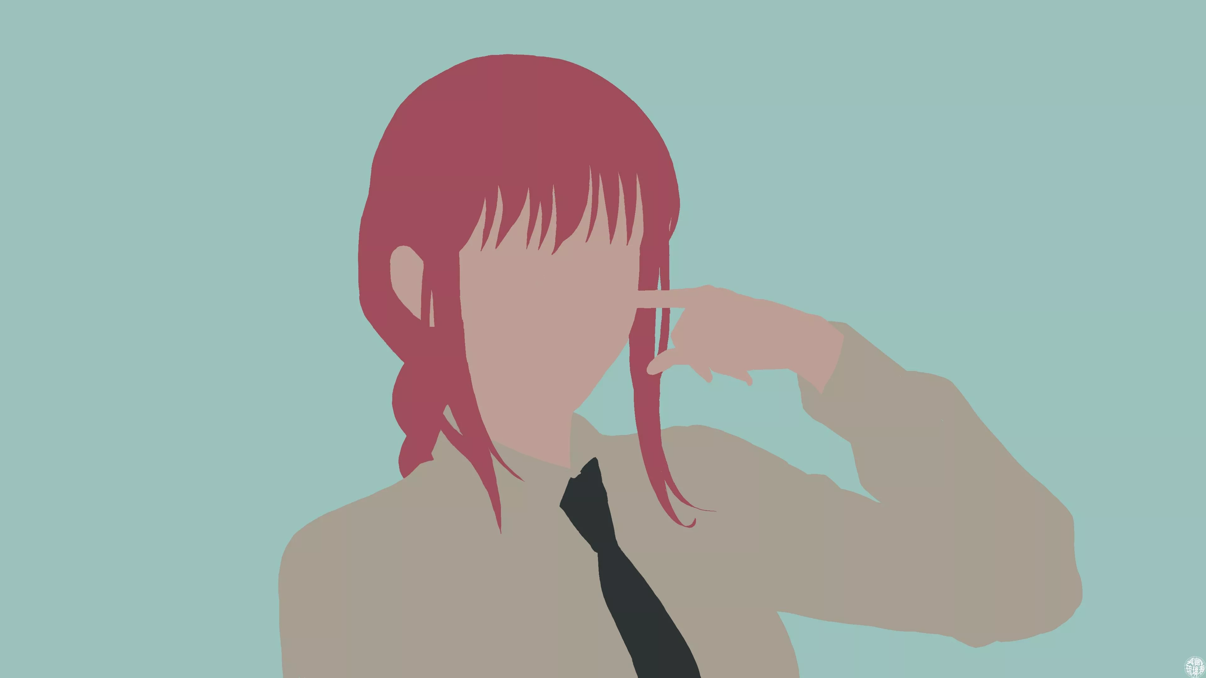 Minimalist Makima from Chainsaw Man