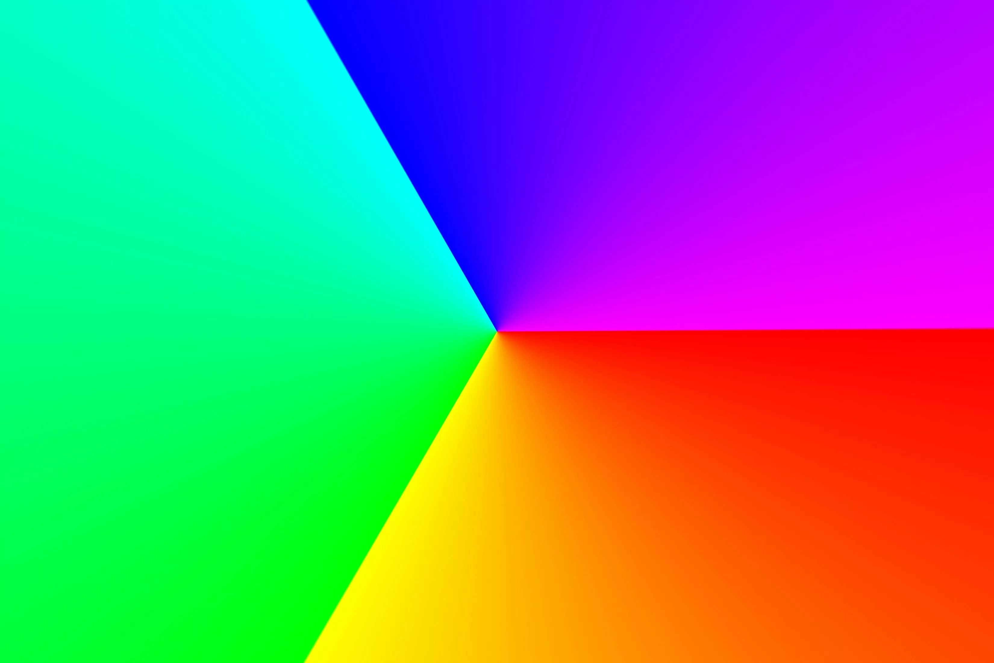 Neon Rainbow Geometric Gradient