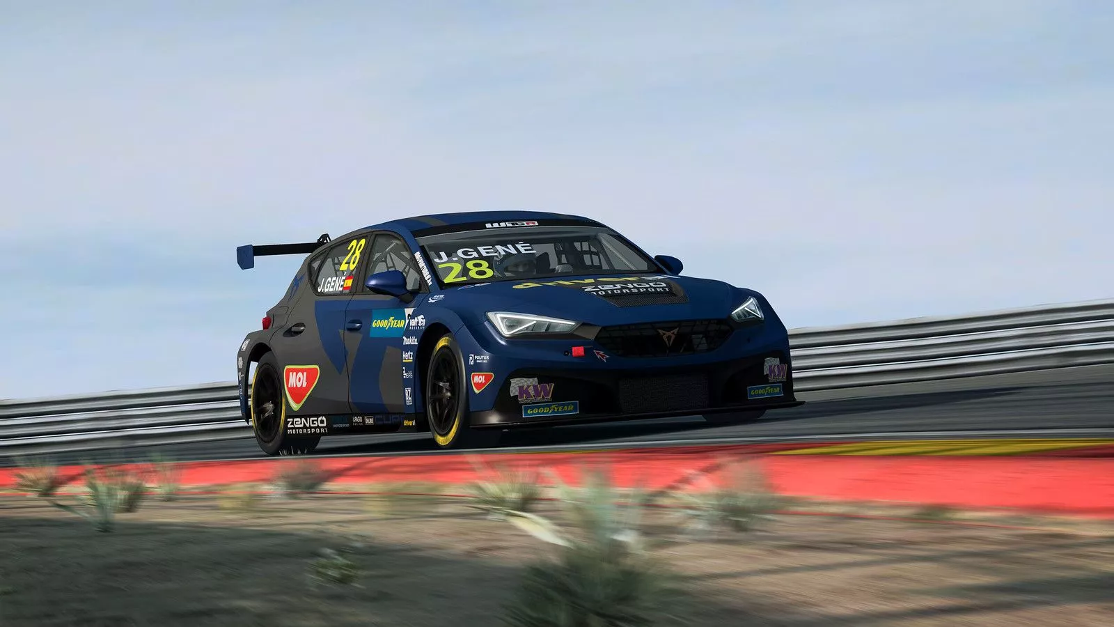 WTCR Aragon. RaceRoom Racing