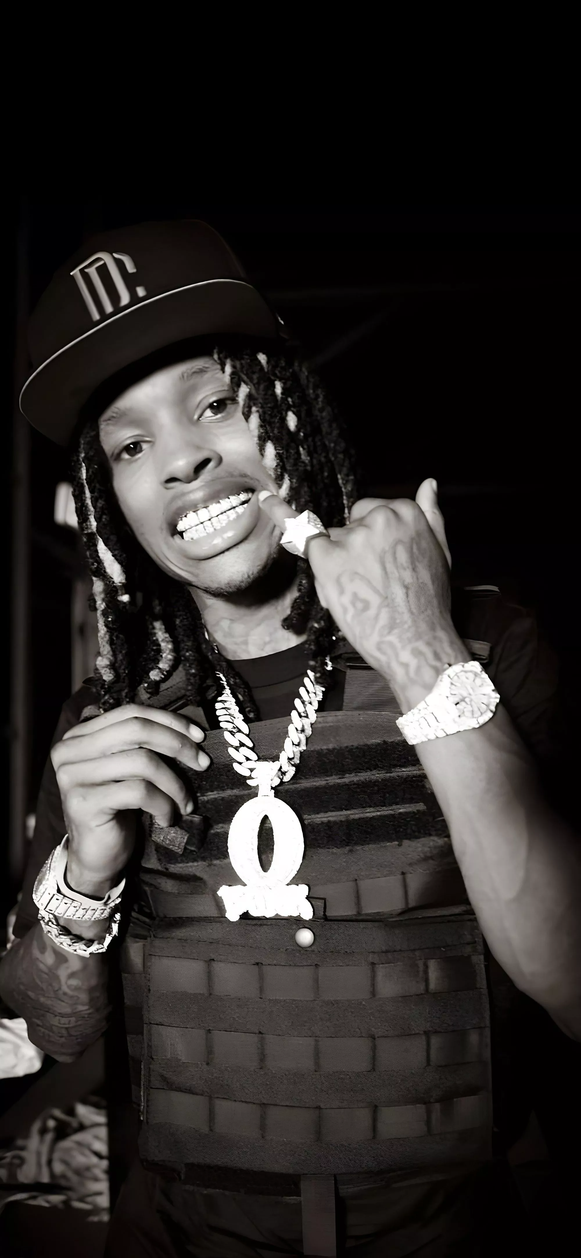 King Von Rapper Black and White