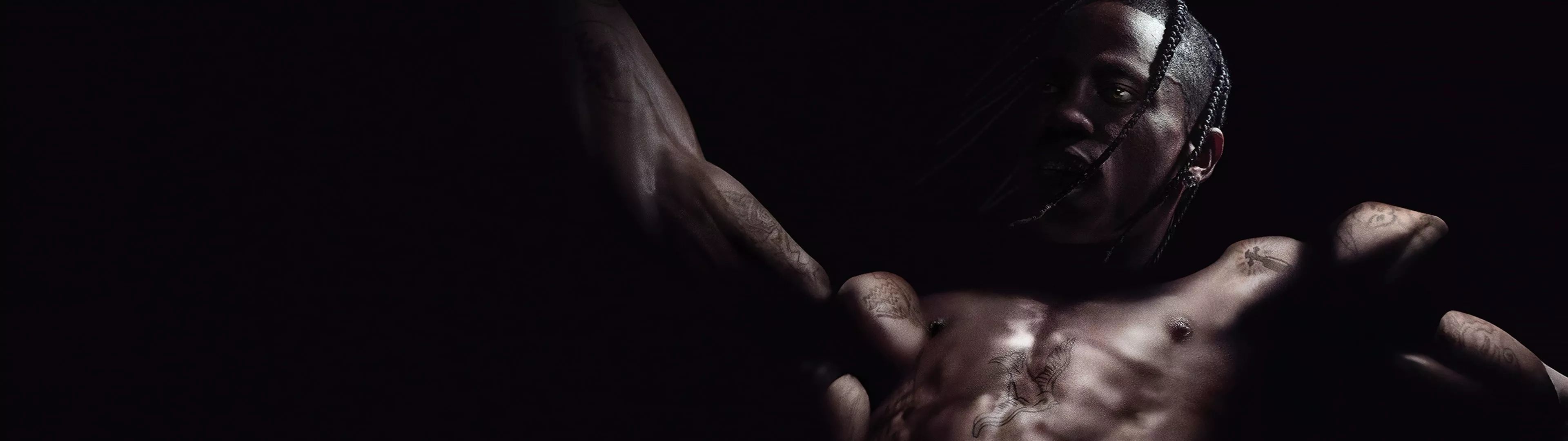 Travis Scott Wallpaper 4K, Live concert