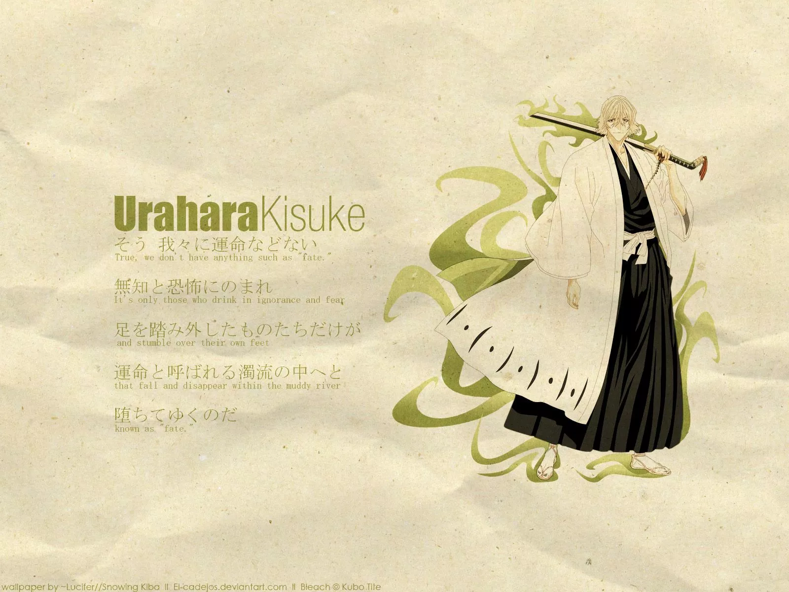 Kisuke Urahara Anime Bleach Wallpaper