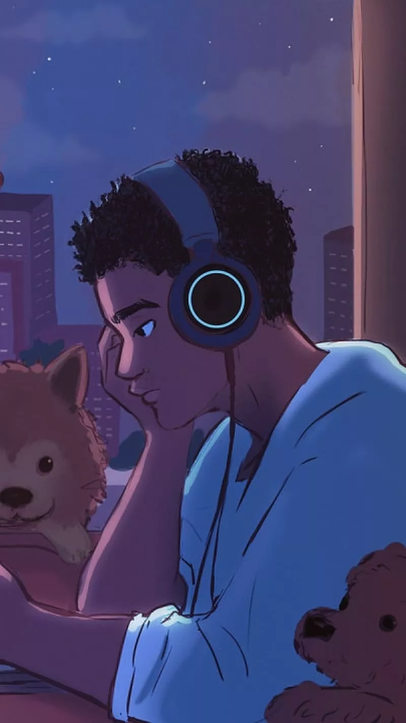 HD study lofi wallpaper