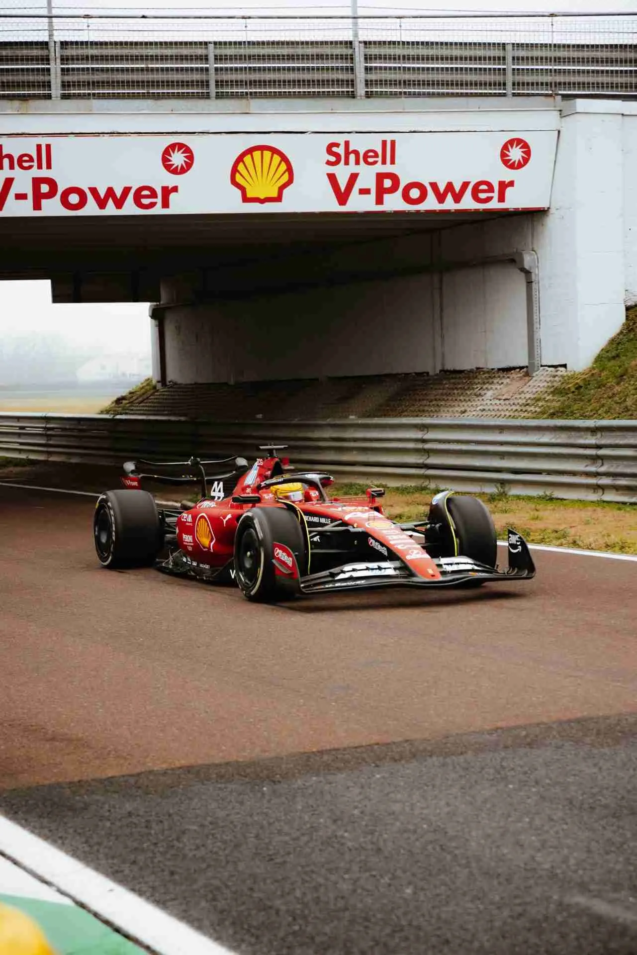 Lewis Hamilton reveals first Ferrari