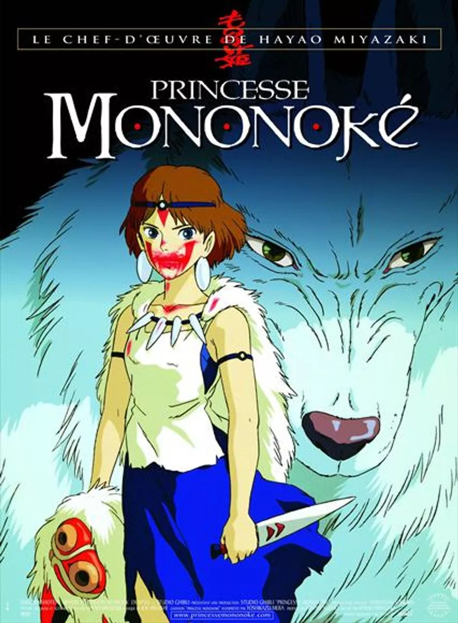 Princess Mononoke Movie Poster Print