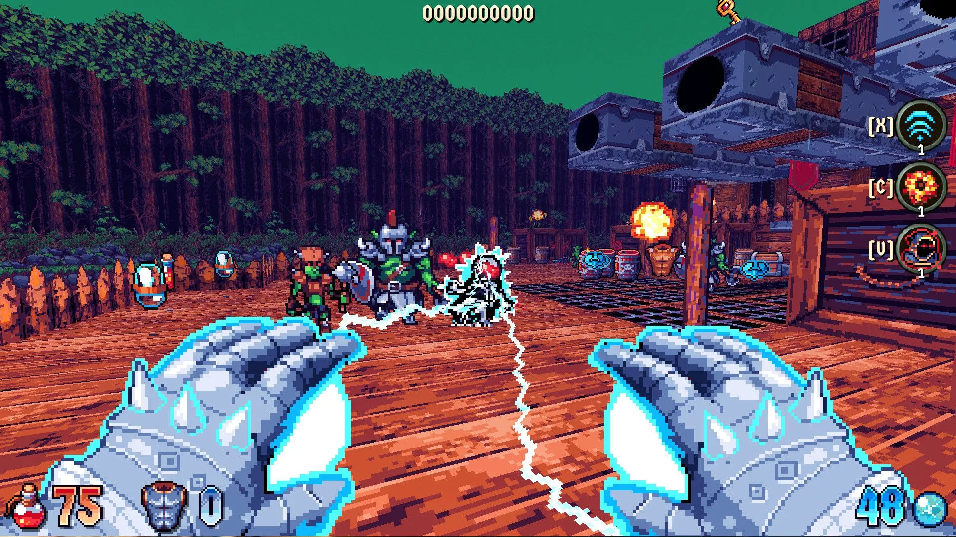 Magical boomer shooter Wizordum sets 1