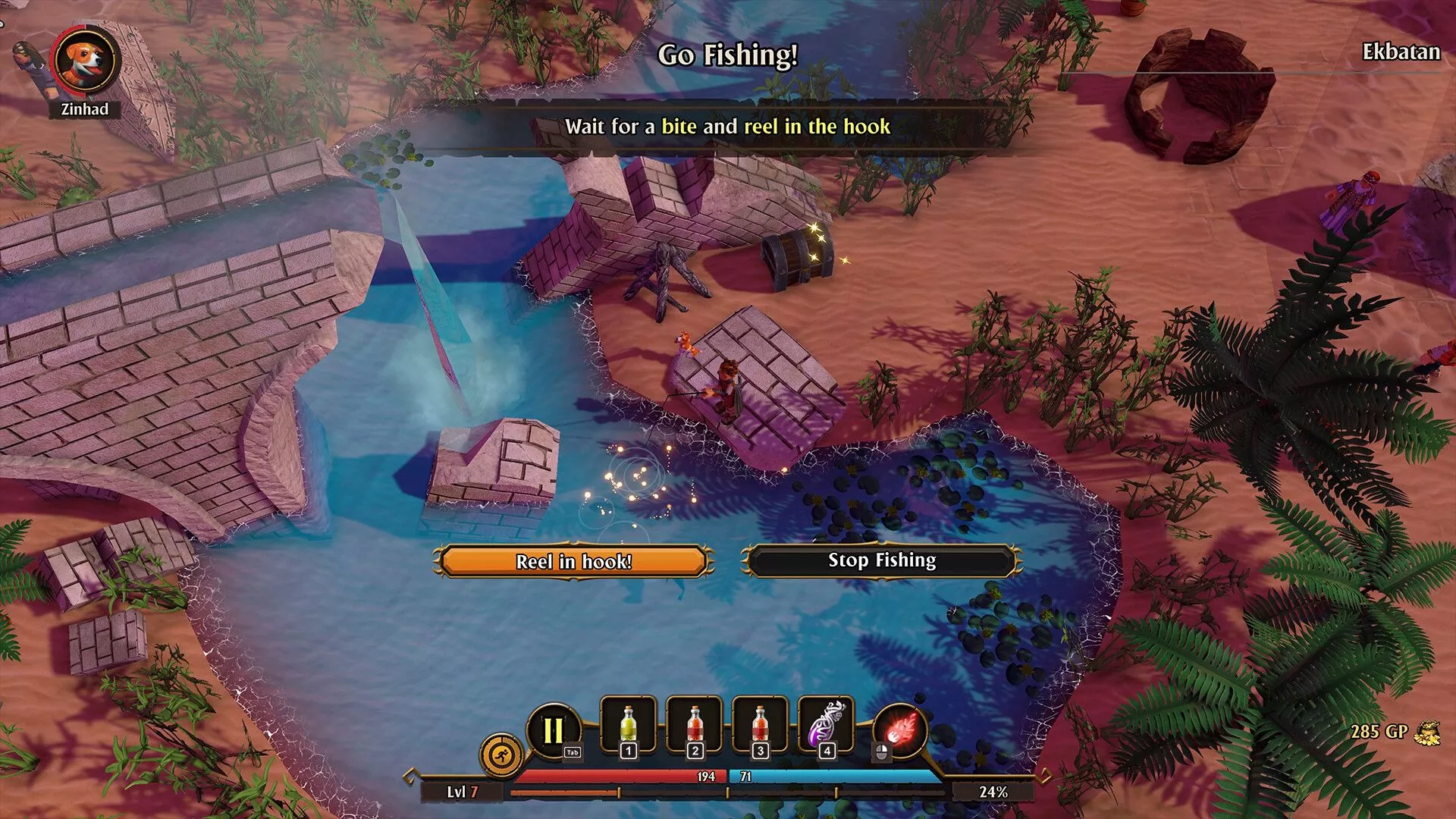 FATE: Reawakened into Fishing