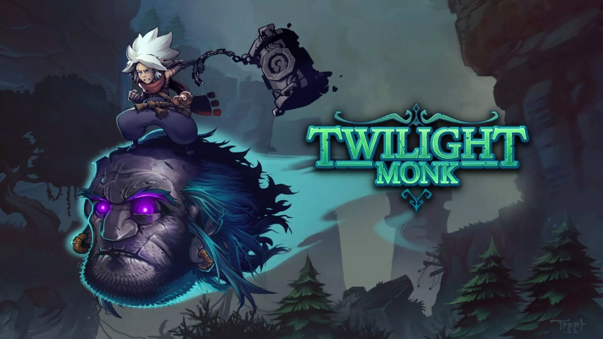 Twilight Monk Window