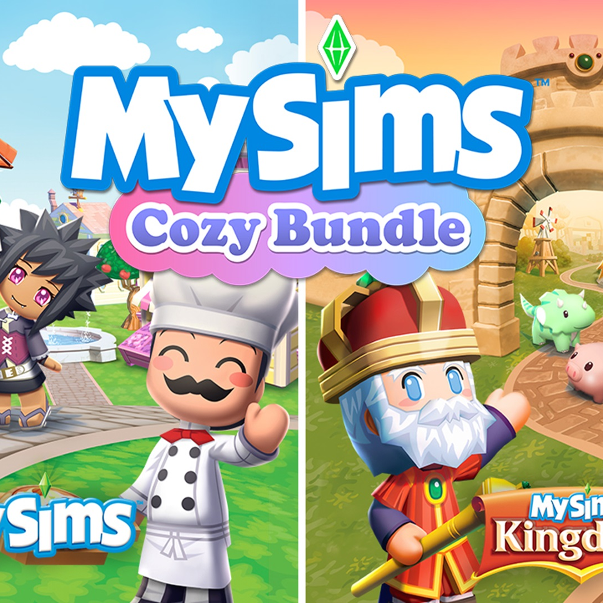 MySims Cozy Bundle characters: A full