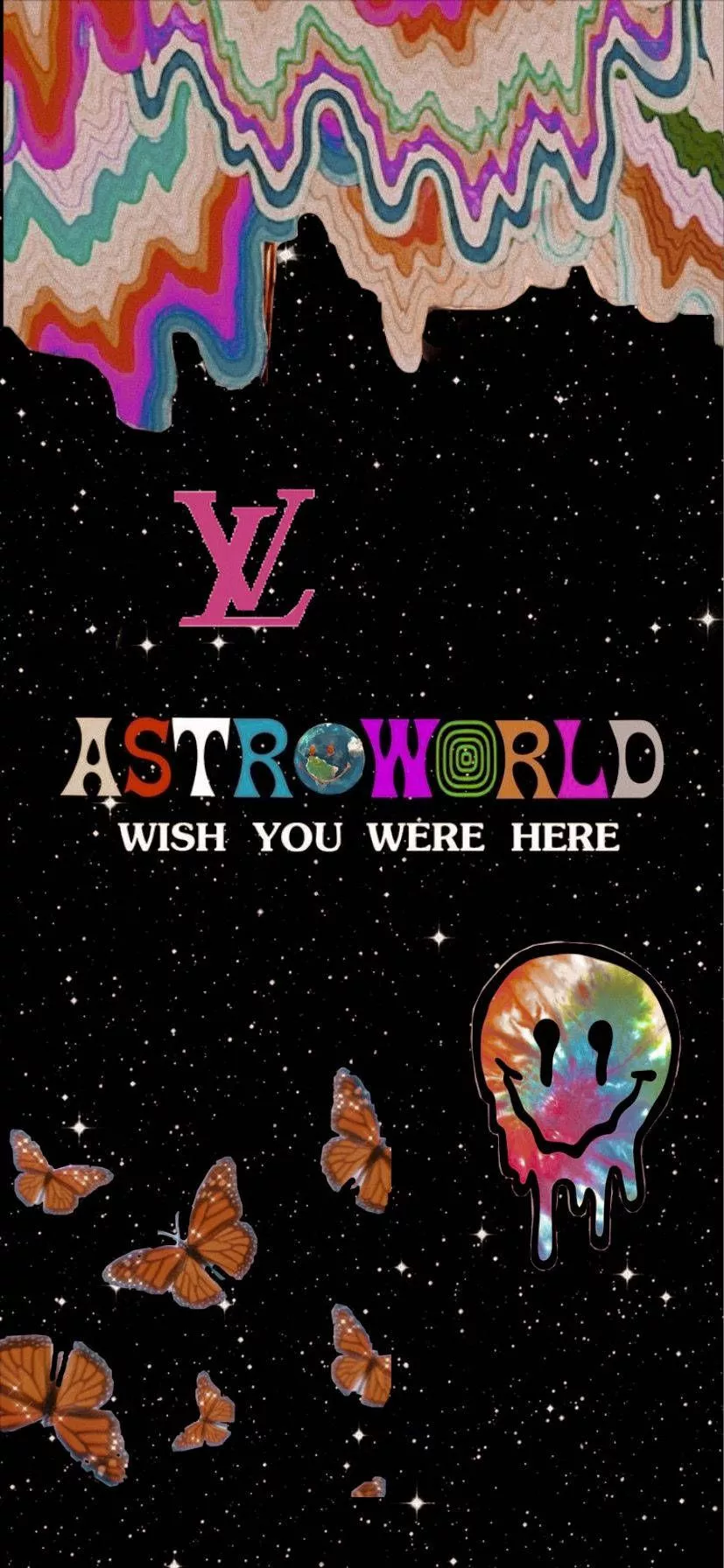 Travis Scott Astroworld Collage