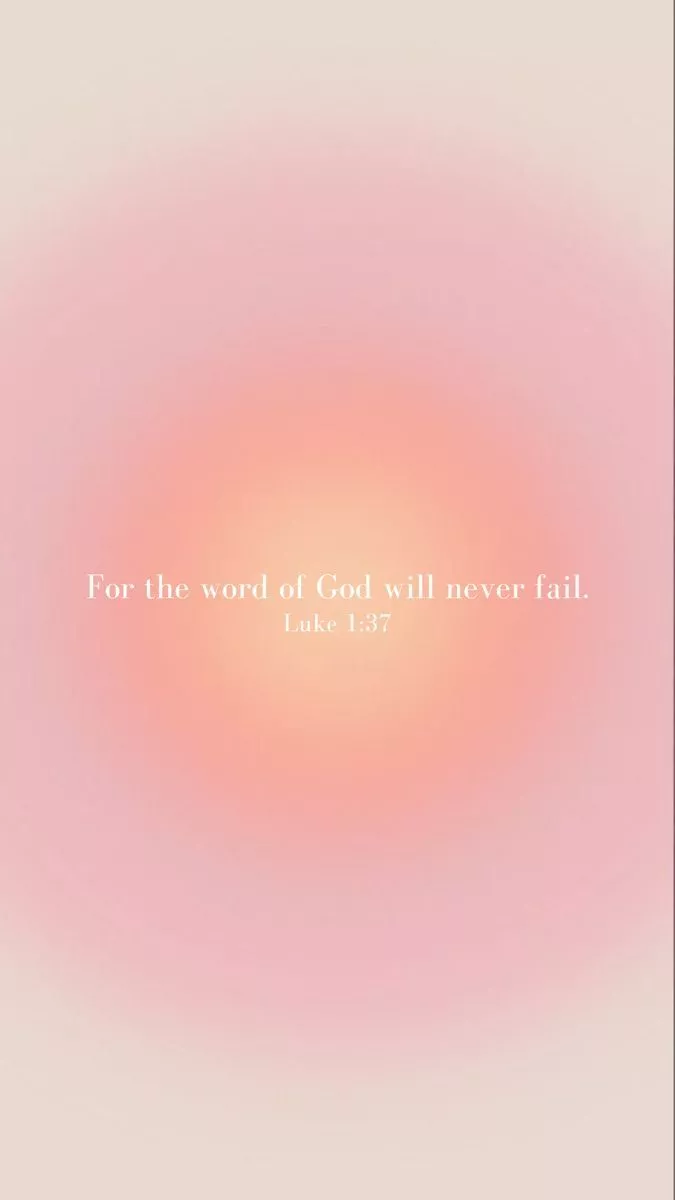 Luke 1:37 Wallpaper