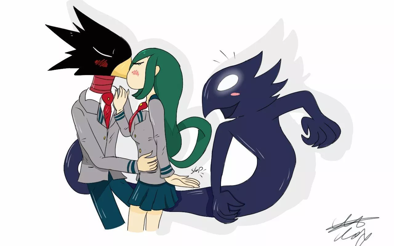 Kiss da bird #drawyoursquad #myart