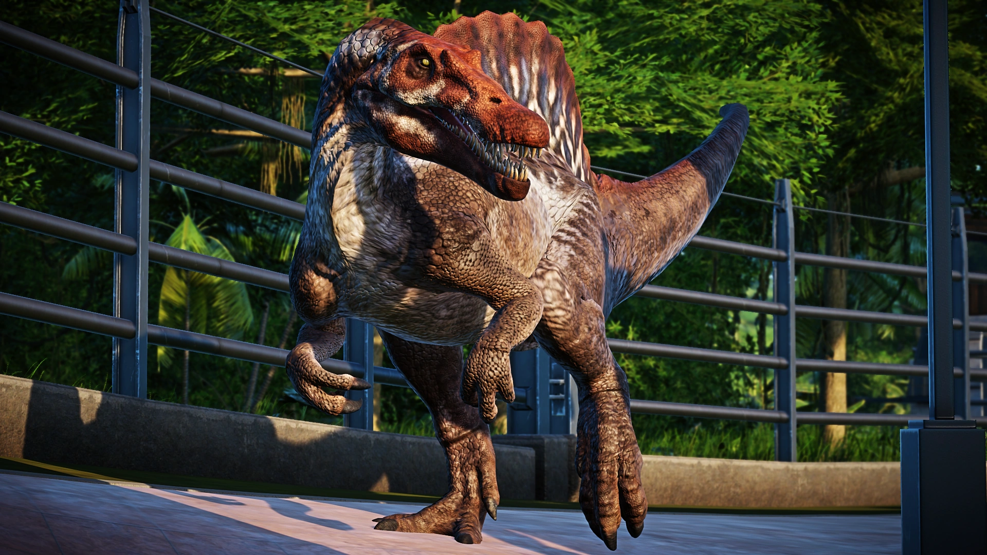 Spinosaurus. Jurassic World Evolution