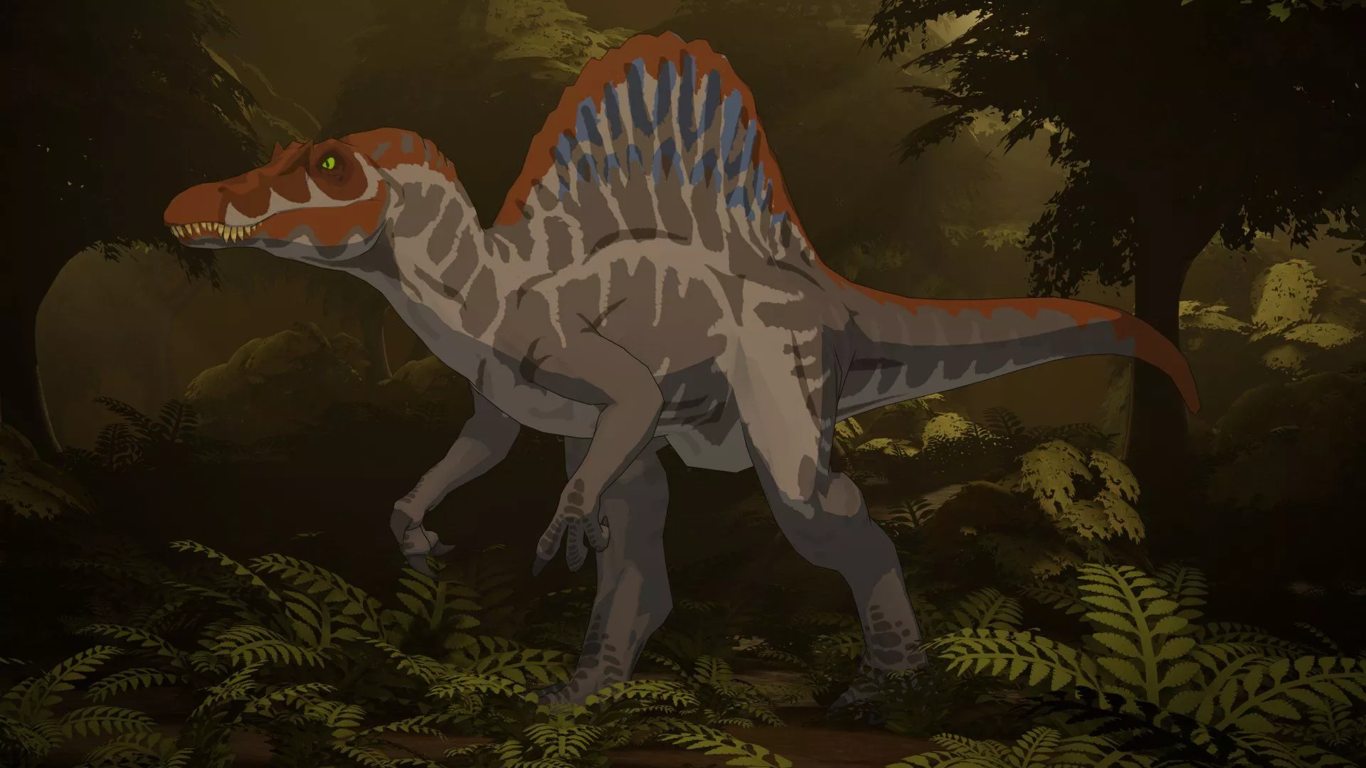 Cel Shaded Spinosaurus