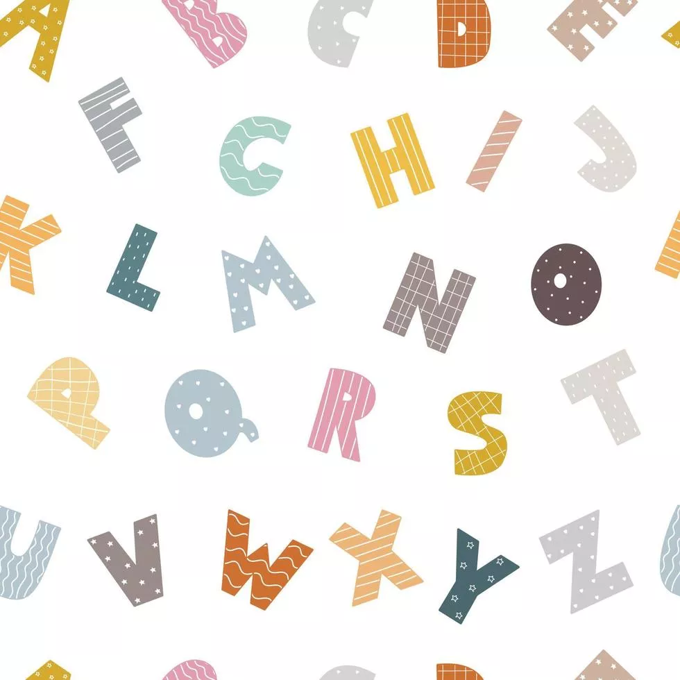 kids ABC Alphabet Background