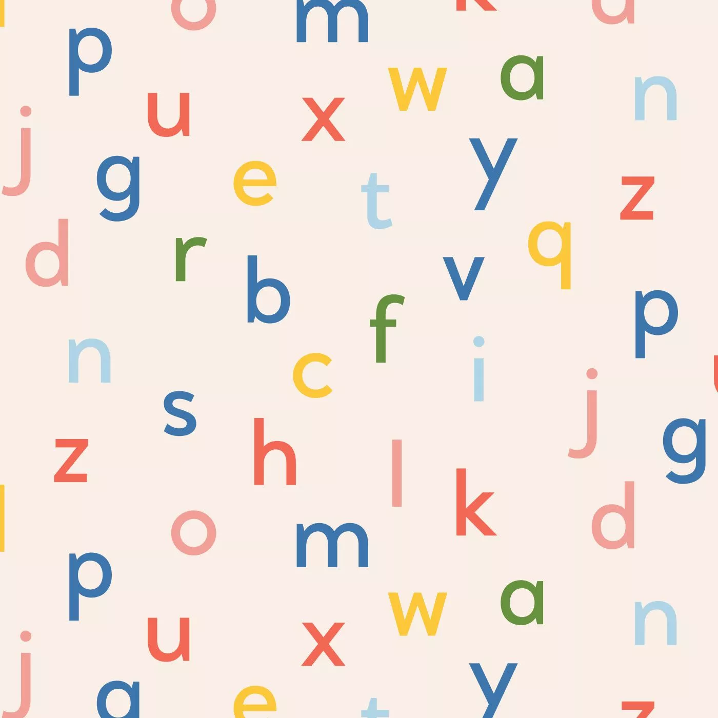 Playful Alphabet Peel And Stick