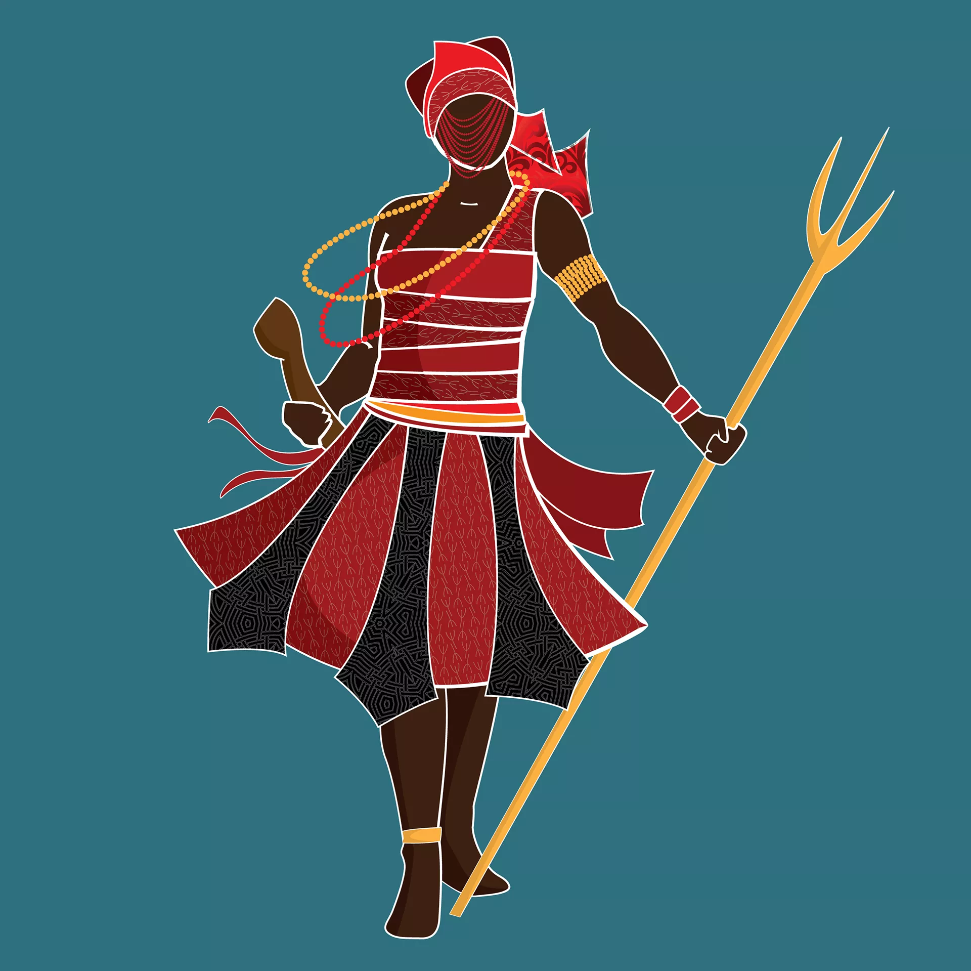 Orixá Exu. Image - Behance