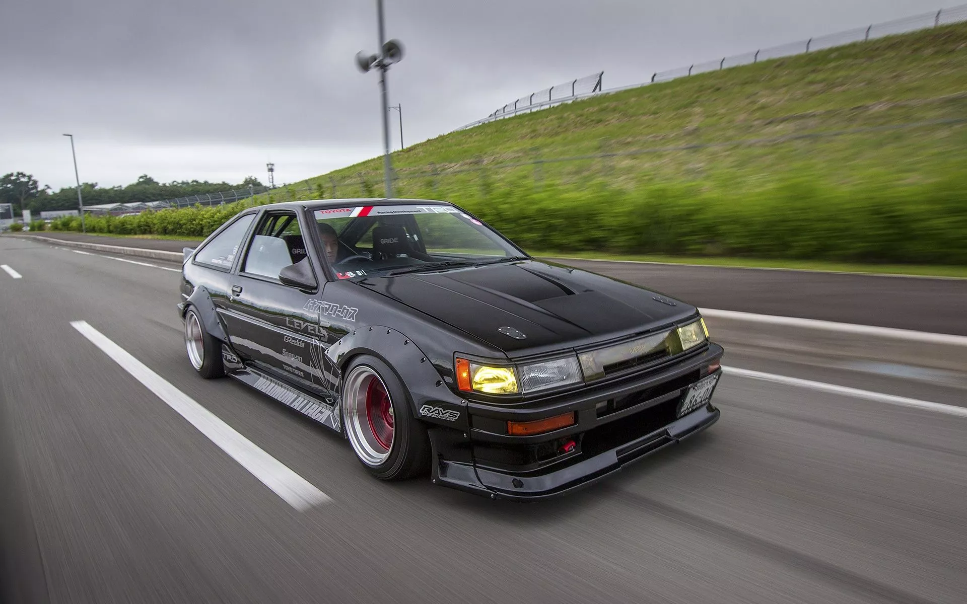 Wallpaper tuning, toyota, tuning