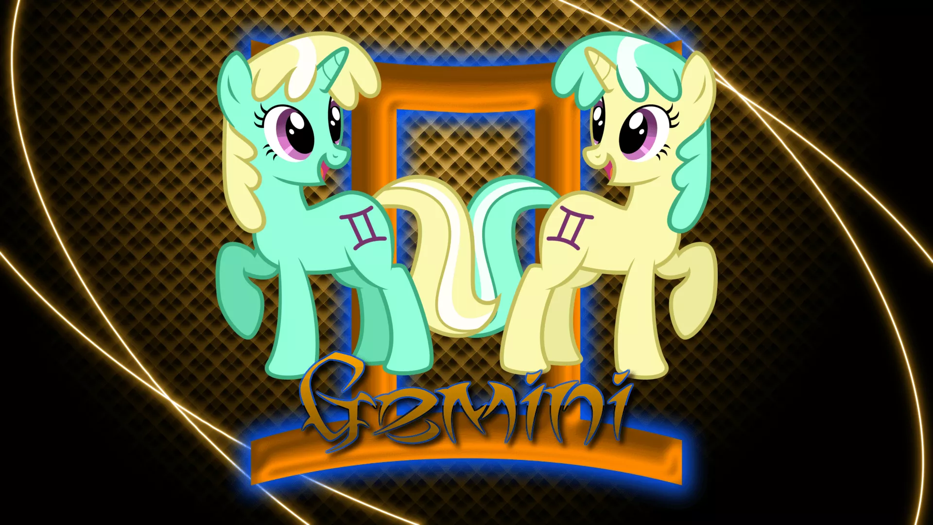 Gemini pony Desktop wallpaper 1280x720