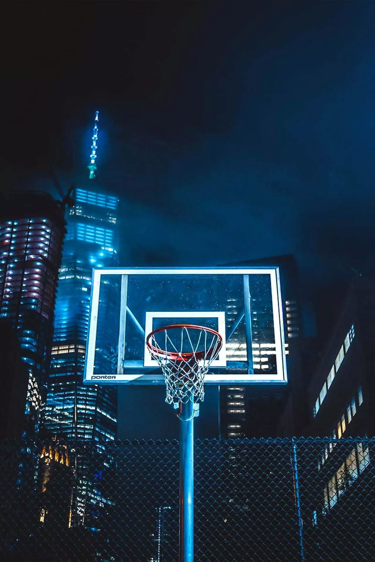 Blue Basketball Wallpaper