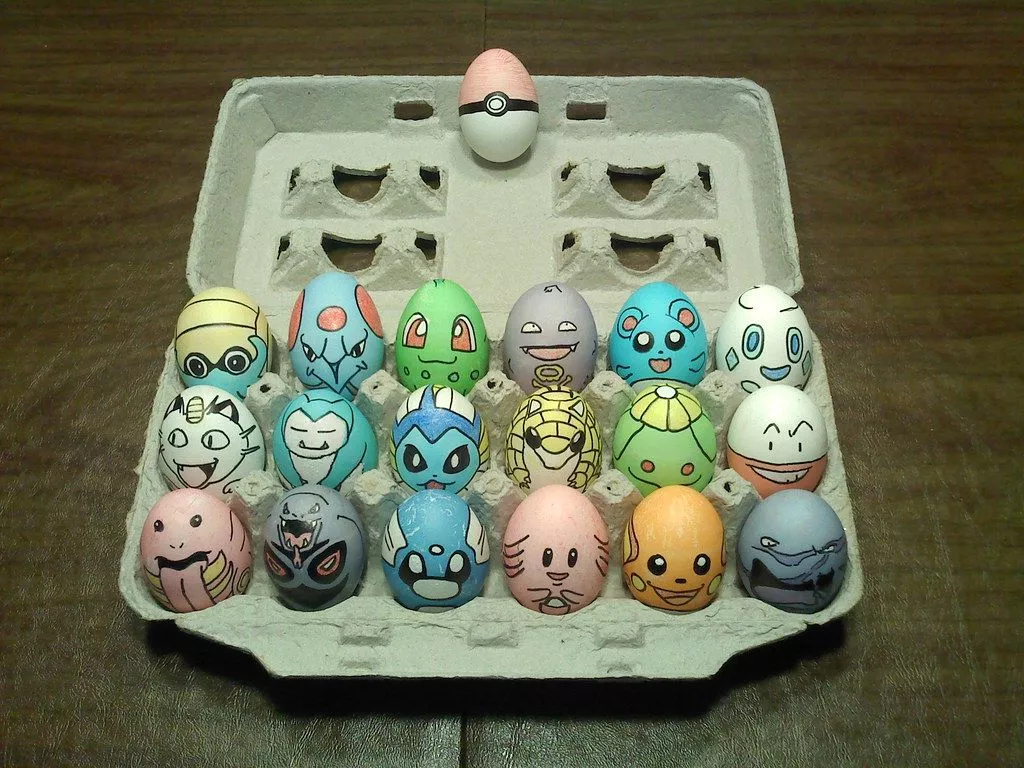 Pokémon Easter Eggs 2012. Continuing