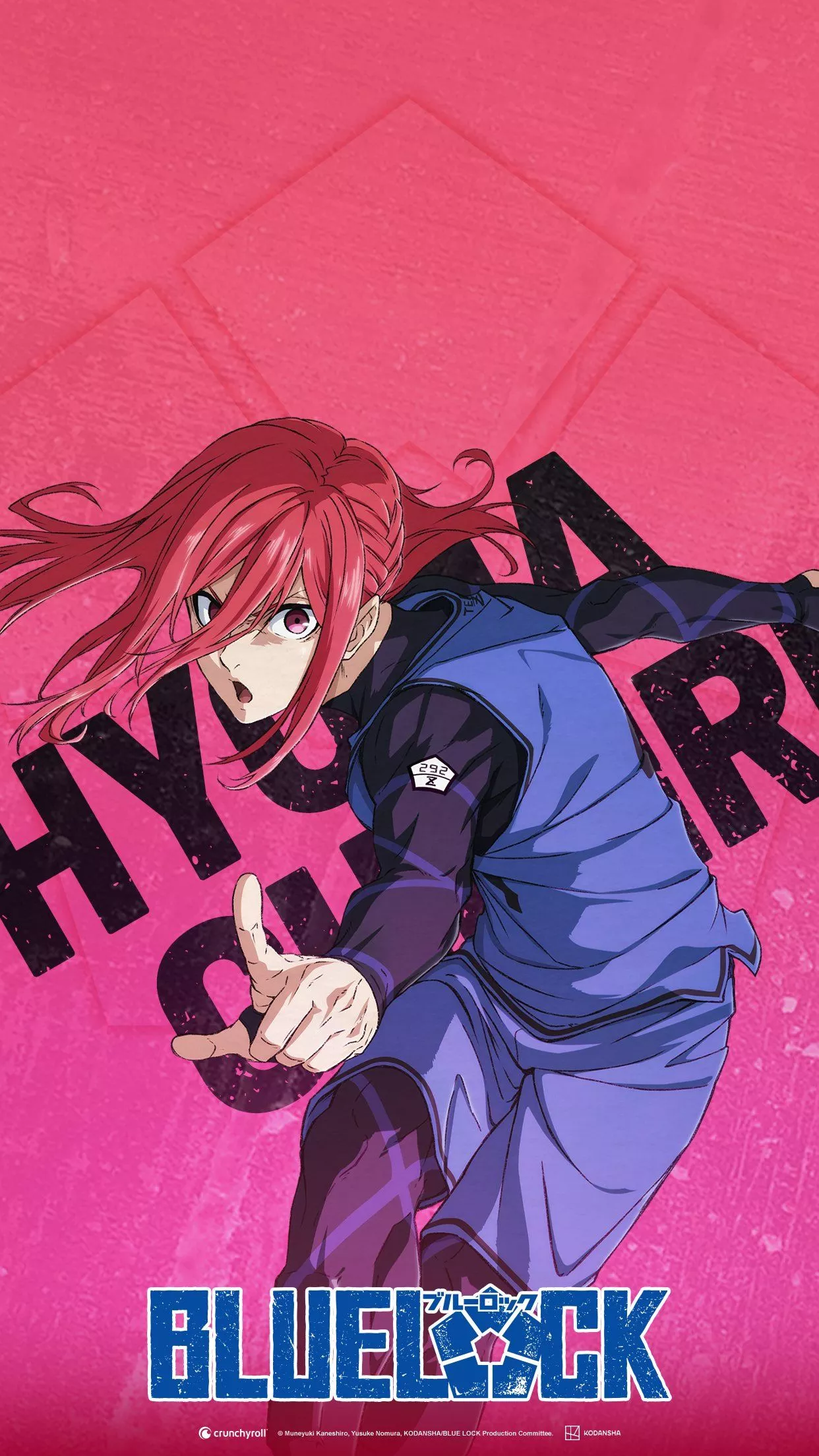 wallpaper for BLUELOCK's Hyoma Chigiri