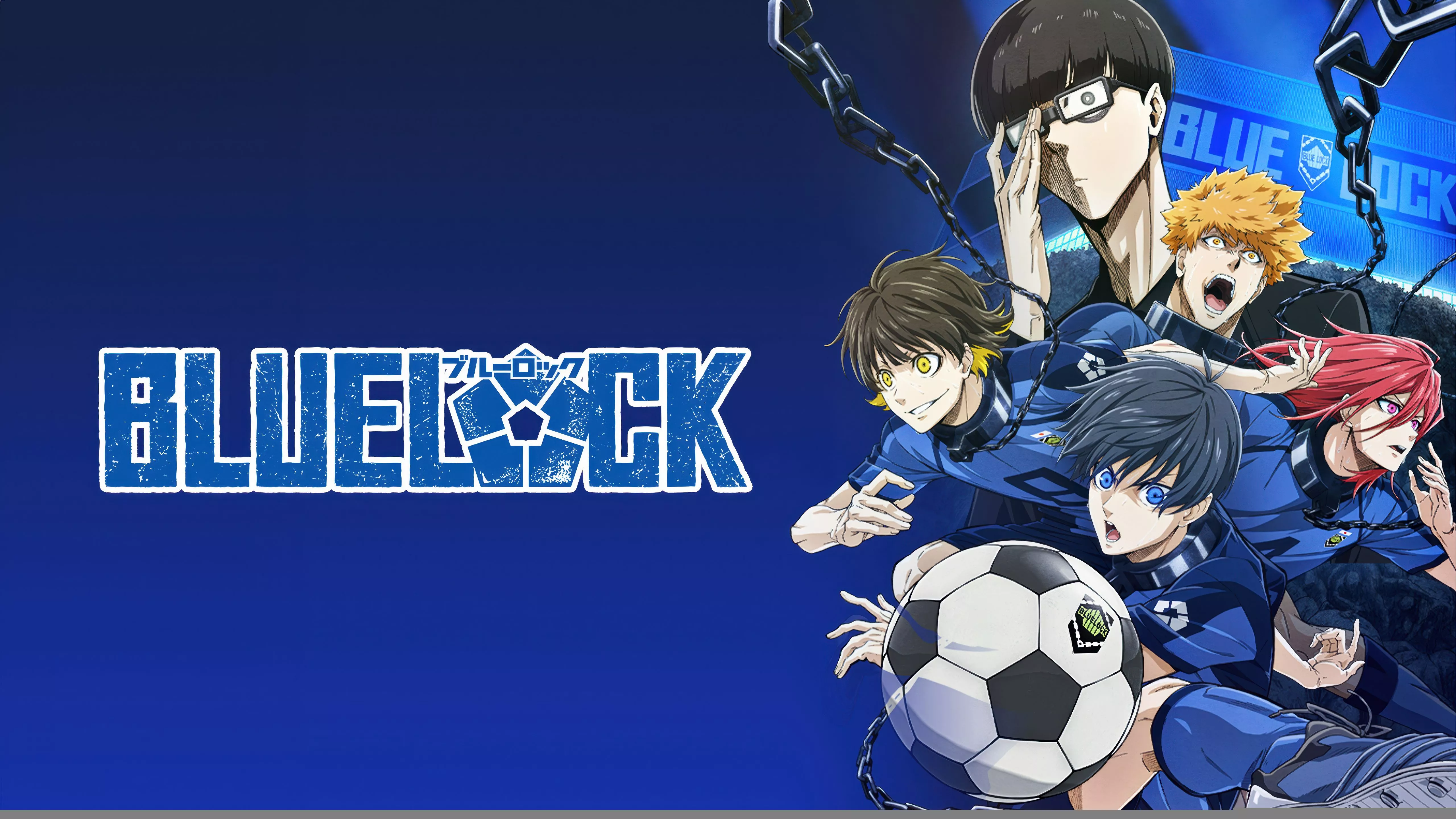 Blue Lock Wallpaper 4K, 5K, Season 1, Anime series