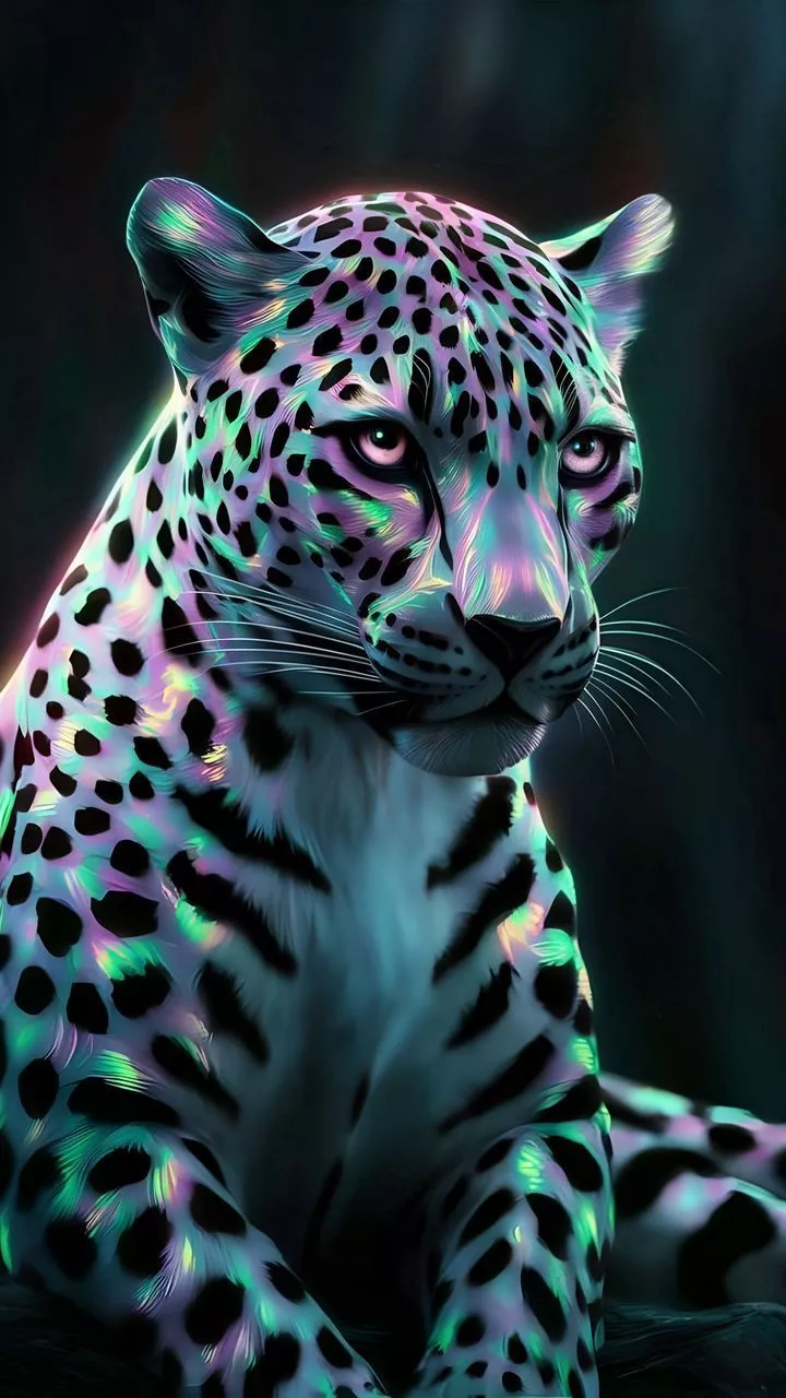 free 4K wallpaper leopard, predator