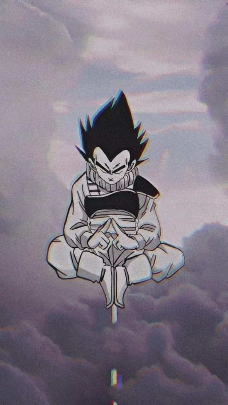 HD vegeta blue wallpaper