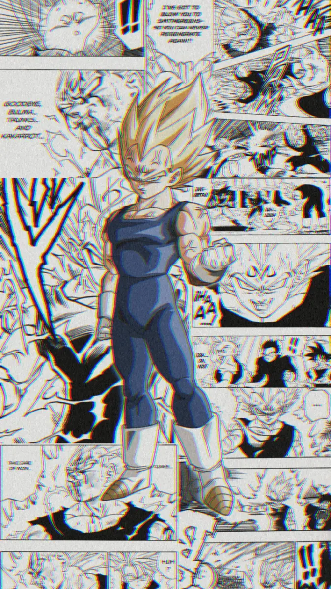 Majin Vegeta wallpaper