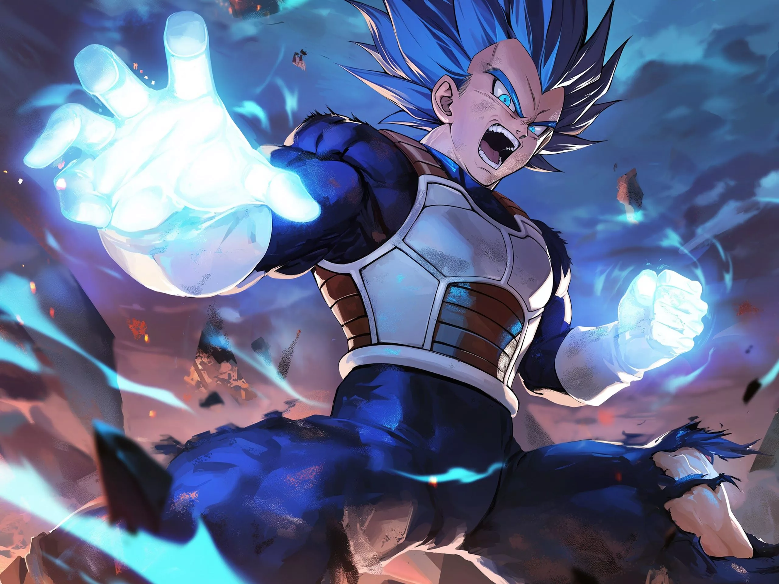 Dragon Ball, Anime, Goku, Vegeta 4K