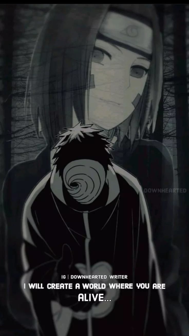 Obito Sad Pin Naruto