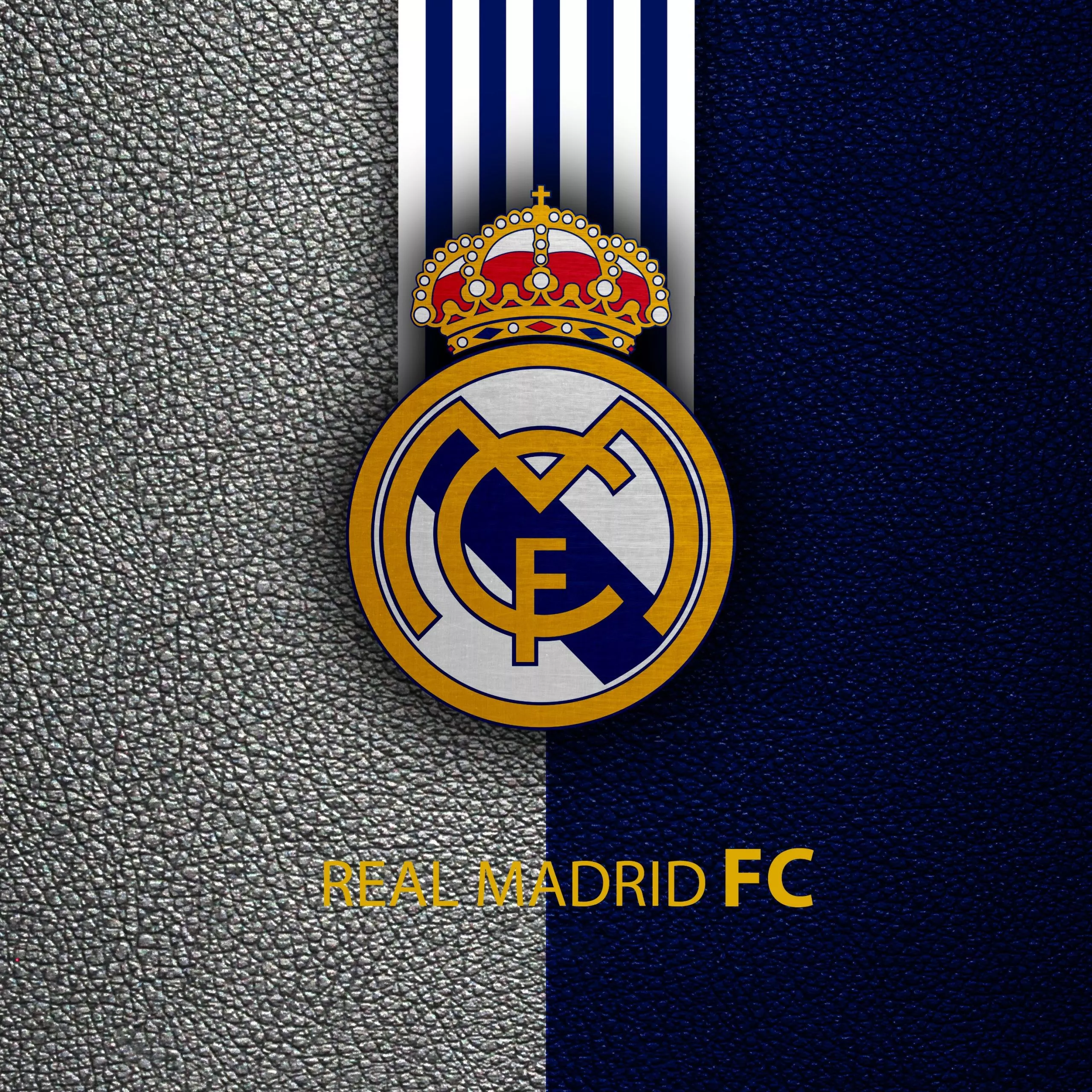 Real Madrid CF Wallpaper 4K, Emblem, Logo, Football club